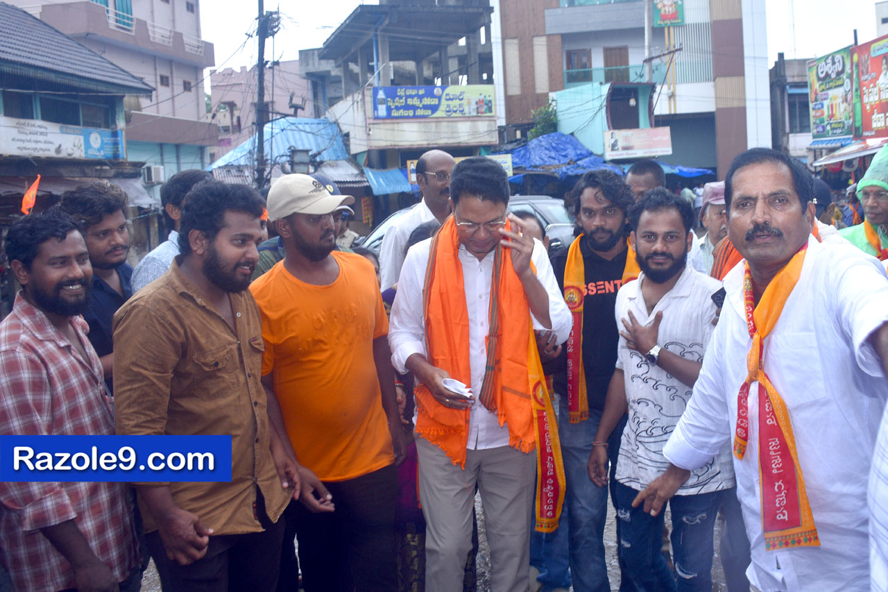 Razole Taluka Ganesh Nimajjanam